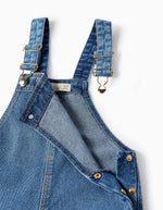 Cargar imagen en el visor de la galería, Overol Mezclilla Camiseta Azul