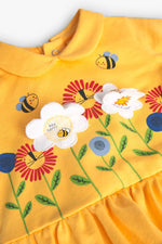 Cargar imagen en el visor de la galería, Vestido Amarillo Flores