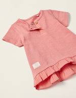 Cargar imagen en el visor de la galería, Conjunto Camiseta Rosa Short Flores