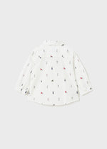 Cargar imagen en el visor de la galería, Conjunto Camisa Perritos Pantalón Gris