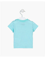 Cargar imagen en el visor de la galería, Conjunto Camiseta Animales Short Mezclilla