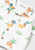 Cargar imagen en el visor de la galería, Conjunto Camisa Jungla Short Azul