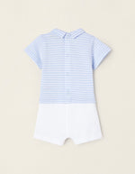 Cargar imagen en el visor de la galería, Bombacho Polo Azul Short Blanco