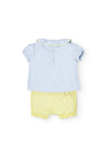 Cargar imagen en el visor de la galería, Conjunto Blusa Rayas Short