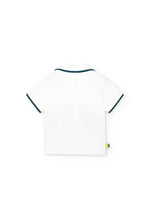 Cargar imagen en el visor de la galería, Conjunto Polo Rayas Short Azul