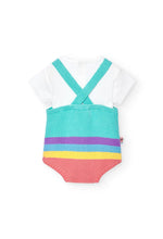 Cargar imagen en el visor de la galería, Conjunto Overol Tejido Conejito Camiseta