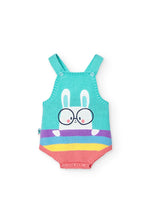 Cargar imagen en el visor de la galería, Conjunto Overol Tejido Conejito Camiseta
