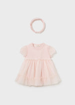 Cargar imagen en el visor de la galería, Vestido Rosa Mariposa con Coronita