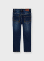 Cargar imagen en el visor de la galería, Pantalón Mezclilla Oscuro