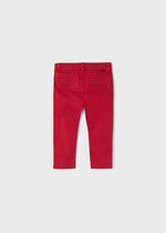 Cargar imagen en el visor de la galería, Conjunto Suéter Camel Pantalón Rojo