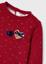 Cargar imagen en el visor de la galería, Conjunto Suéter Rojo Falda Cuadros y Mallas