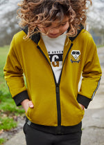 Cargar imagen en el visor de la galería, Conjunto Sudadera Camiseta y Pantalón Oliva