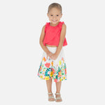 Cargar imagen en el visor de la galería, Conjunto Blusa Rosa Pantalón Corto Estampado