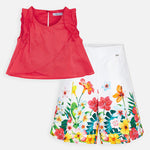 Cargar imagen en el visor de la galería, Conjunto Blusa Rosa Pantalón Corto Estampado