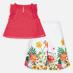 Cargar imagen en el visor de la galería, Conjunto Blusa Rosa Pantalón Corto Estampado