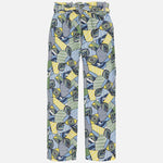 Cargar imagen en el visor de la galería, Conjunto Blusa Amarilla Pantalón Estampado