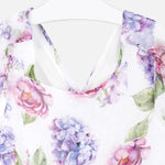 Cargar imagen en el visor de la galería, Mono Short Gasa Flores Moradas