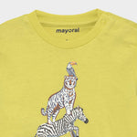 Cargar imagen en el visor de la galería, Conjunto Camiseta Animales Short Mezclilla
