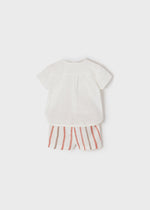 Cargar imagen en el visor de la galería, Conjunto Camisa Short Rayas