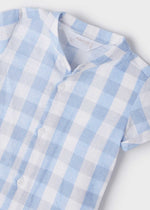 Cargar imagen en el visor de la galería, Short con Tirantes Azul con Camisa