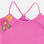 Cargar imagen en el visor de la galería, Conjunto Blusa Rosa Short Flores