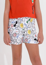 Cargar imagen en el visor de la galería, Conjunto Camiseta Roja Short Caritas