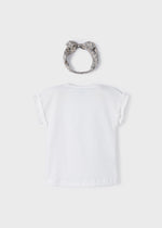 Cargar imagen en el visor de la galería, Conjunto Camiseta y Banda Short Florecitas