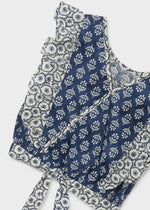 Cargar imagen en el visor de la galería, Conjunto Blusa Estampada Short Blanco