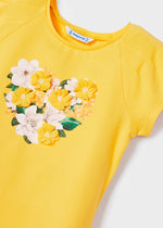 Cargar imagen en el visor de la galería, Camiseta Amarillo Flores