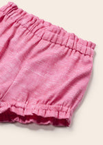 Cargar imagen en el visor de la galería, Conjunto Camiseta Flores Short Rosa