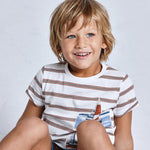 Cargar imagen en el visor de la galería, Conjunto Camiseta Velero Short Mezclilla