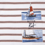 Cargar imagen en el visor de la galería, Conjunto Camiseta Velero Short Mezclilla