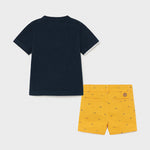 Cargar imagen en el visor de la galería, Conjunto Polo Marino Short Amarillo