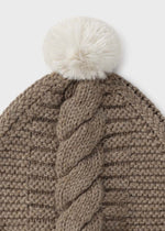 Cargar imagen en el visor de la galería, Set Gorro y Guantes Tejidos