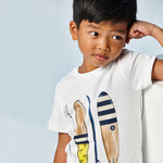 Cargar imagen en el visor de la galería, Conjunto Camiseta Surf Short Amarillo