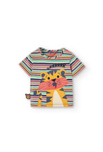 Cargar imagen en el visor de la galería, Conjunto Camiseta Rayas Tigre Short