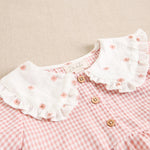 Cargar imagen en el visor de la galería, Bombacho Cuadros Cuello Flores
