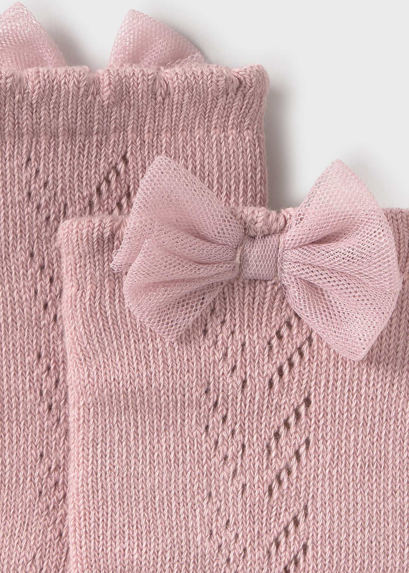 Calceta Alta Moño Rosa