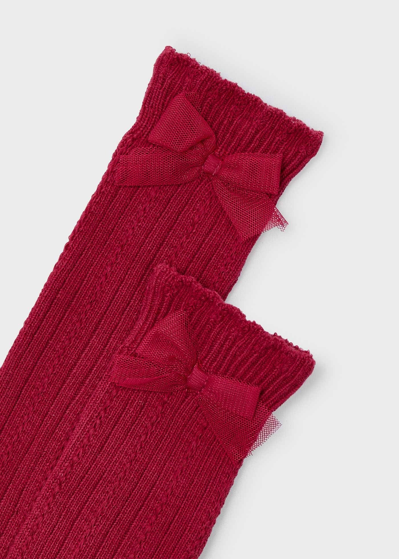 Calceta Alta Moño Rojo