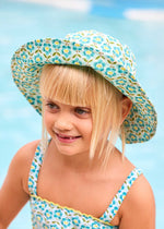 Cargar imagen en el visor de la galería, Gorrito Flores Azules
