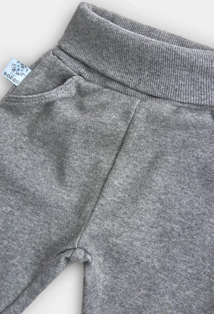 Conjunto Suéter Azul Pantalón Gris