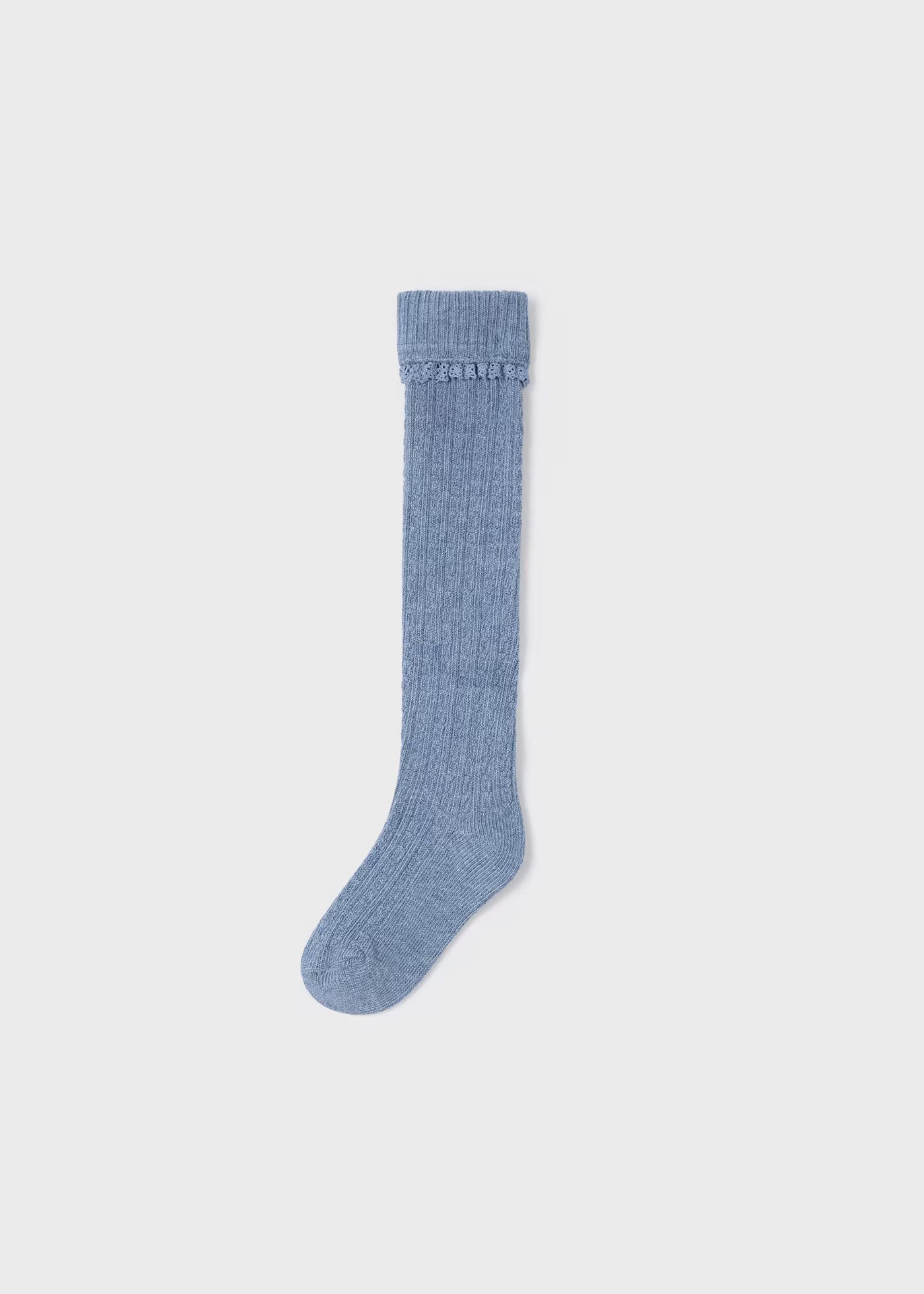 Calceta Tejida Azul