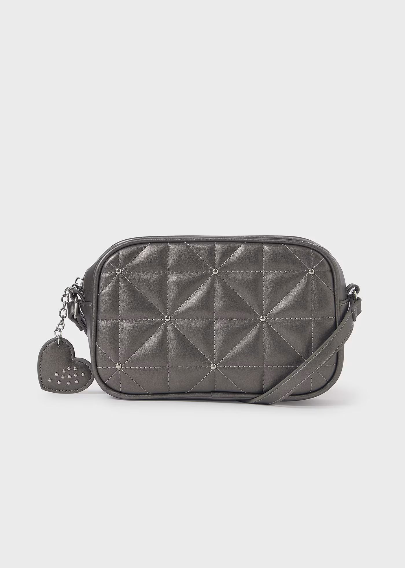 Bolso Acolchado Plata