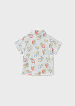 Cargar imagen en el visor de la galería, Conjunto Camisa y Camiseta Surf Short Verde
