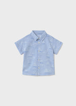 Cargar imagen en el visor de la galería, Conjunto Camisa Veleros Short Mezclilla
