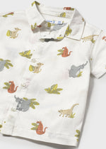 Cargar imagen en el visor de la galería, Conjunto Camisa Animalitos Short Oro
