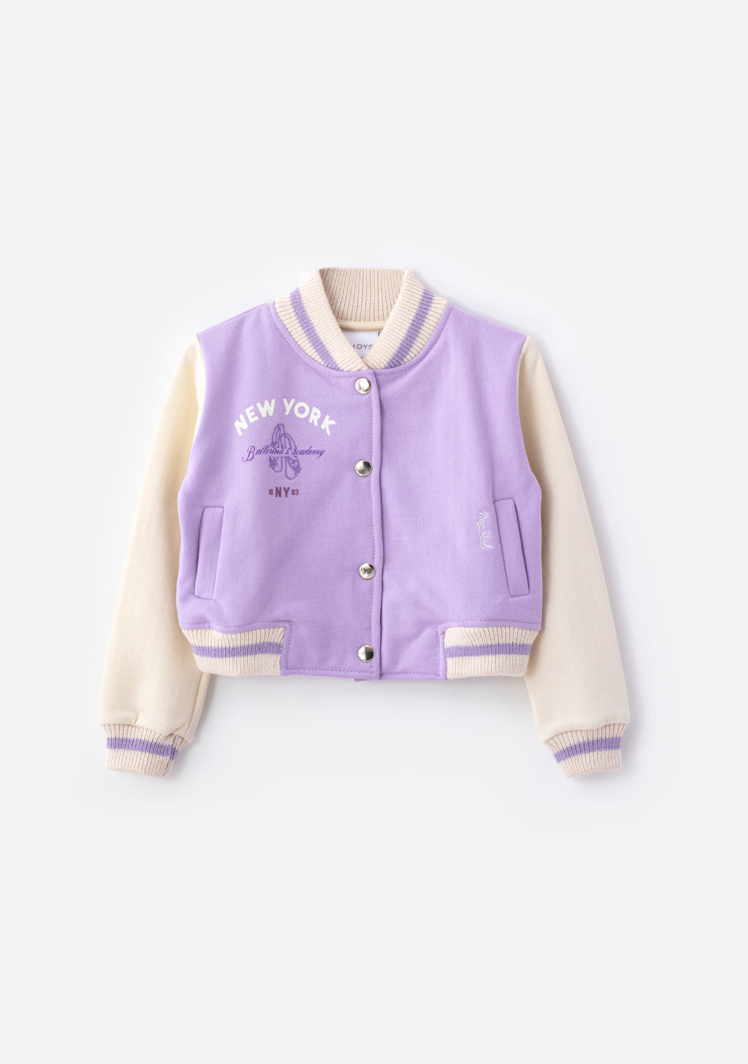 Chamarra Lila New York