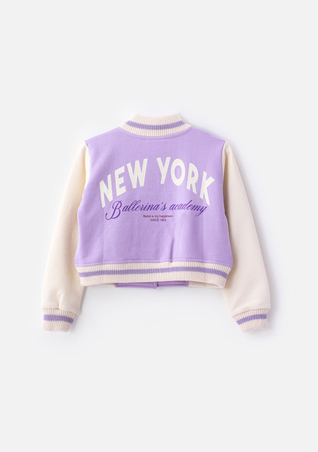 Chamarra Lila New York