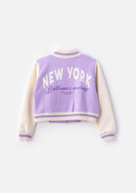 Cargar imagen en el visor de la galería, Chamarra Lila New York
