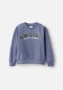 Sudadera Azul New Goals